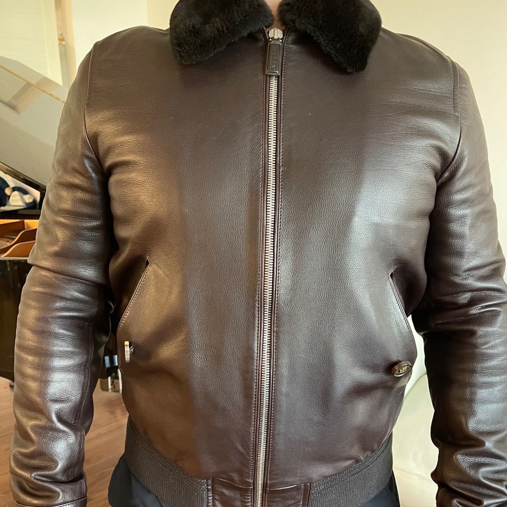 Leather jacket Bally